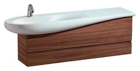 Тумба с раковиной Laufen Alessi one 4.2436.0.097.630.1 160 noce canaletto