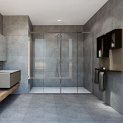 Душевая дверь Vincea Garda VDS-1G2190CL 190x190 прозрачное/хром