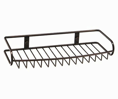 Полка WasserKRAFT Isar K-1811 металлическая, темная бронза