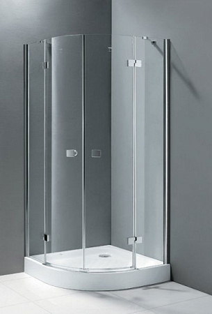 Душевой уголок Cezares Crystal R2 C Cr IV Idrorepellente Vetro