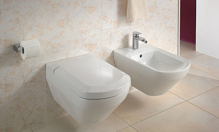 Унитаз подвесной Villeroy & Boch Sentique 562210R1 белый альпин CeramicPlus