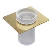 Стакан Boheme Space 10966-MG-TUM для полки, золото матовое