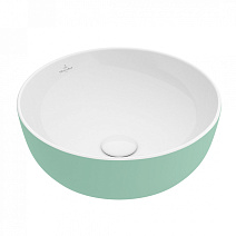 Раковина Villeroy & Boch Artis 417943BCW3 43х43 см, Mint мятный