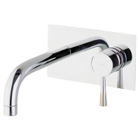 Смеситель Cisal Pumpy PU00551079 для раковины, внешняя часть, хром/никель матовый