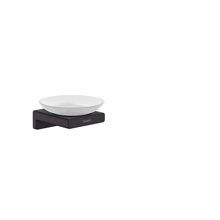Мыльница Hansgrohe AddStoris 41746670 черный матовый