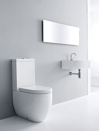 Чаша для унитаза-компакта Kerasan Flo 311701 белый