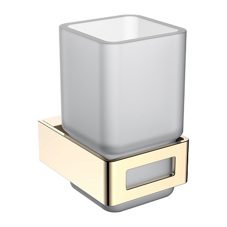 Стакан Boheme Q 10944-G для зубных щеток, золото