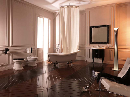 Раковина Kerasan Retro 104601*0 69 без отверстия под смеситель, белый