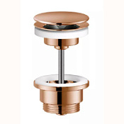 Донный клапан для раковины Nobili AV00110/11RCP красное золото