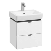 Тумба под раковину Aquaton Скай 1A238001SY010 50 белый глянец