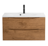 Тумба с раковиной BelBagno Marino MARINO-800-2C-SO-RN-P 80 rovere nature