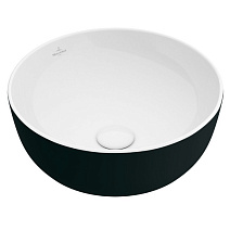 Раковина Villeroy & Boch Artis Plus 417943BCT8 43х43 см, Coal Black CeramicPlus
