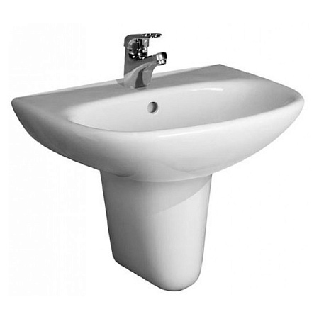 Полупьедестал для раковины Jika Zeta 8193910000001 белый