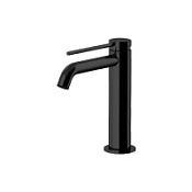 Смеситель Gattoni Circle Two 9144/91NO для раковины, черный матовый