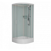 Душевая кабина Frank F400/1 White 100*100 белый Душевая кабина Frank F400/1 White 100*100 белый