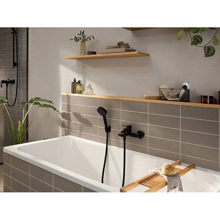 Смеситель Hansgrohe Rebris E 72450670 для душа, черный матовый