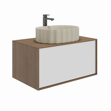 Раковина накладная Kerama Marazzi Artbasin Conchiglia CC.wb.50\SAN 50 песочный матовый