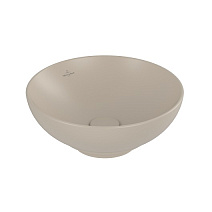 Раковина Villeroy & Boch Loop & Friends 4A4500AM 38х38 Almond, миндальный