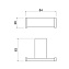 Крючок Timo Torne 43012/17 двойной золото матовое - фото 2