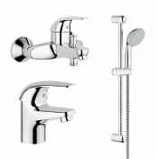 Комплект для ванной комнаты Grohe Euroeco 124428 Комплект для ванной комнаты Grohe Euroeco 124428