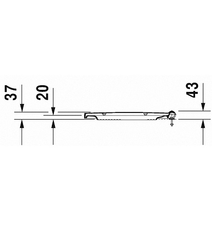 Крышка-сиденье Duravit Vero Air 0022090000 с микролифтом