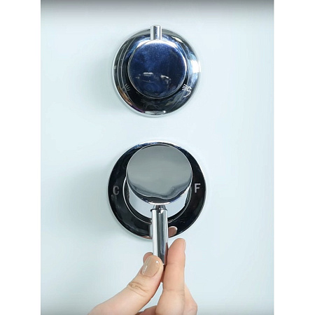 Душевой бокс Frank F653 1500*880 с турецкой баней, пристенный