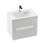 Тумба с раковиной Ravak Classic II SD 700 X000000906 подвесная, белая/белая