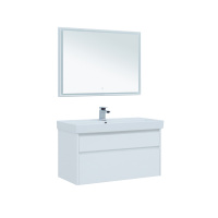 Мебель для ванной Aquanet Nova Lite 00242581 100 2 ящика, белый глянец