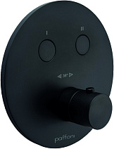 Смеситель Paffoni Compact Box CPT018NO для душа, черный