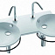 Раковина Jacob Delafon Formilia Spherik E4502-00 двойная - фото 1