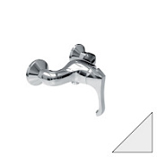 Смеситель Emmevi Ares 76002BIO для душа, белый матовый