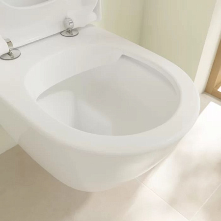 Унитаз подвесной Villeroy & Boch Subway 2.0 Plus 5614A1R1 альпийский белый CeramicPlus