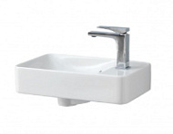 Раковина ArtCeram Savon LML003 01;00 45 белый глянцевый