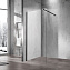 Душевая перегородка Vincea Walk-In VSW-1H900CLB прозрачное/черный матовый