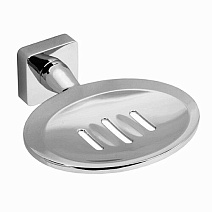 Мыльница WasserKRAFT Lippe K-6569 решетка, хром