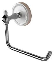 Держатель туалетной бумаги Devon&Devon Dorothy DOR411CR хром/белый