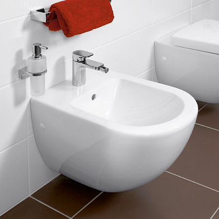 Биде подвесное Villeroy & Boch Subway 74000001 белый альпин