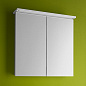 Зеркало-шкаф Dreja Sani 70 2D с Led-освещением белый