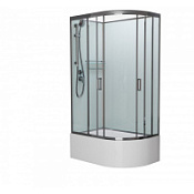 Душевая кабина Frank F412/2L Brilliant 120*80 без крыши, хром Душевая кабина Frank F412/2L Brilliant 120*80 без крыши, хром