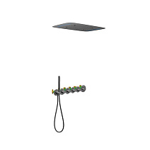 Душевой комплект Timo Saona SX-2319/18SM черное золото