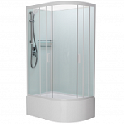 Душевая кабина Frank F412/2L White 120*80 без крыши, белый Душевая кабина Frank F412/2L White 120*80 без крыши, белый