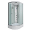 Душевая кабина Niagara Classic NG-33084-14RF 100x80x215 стекло матовое/профиль серебро