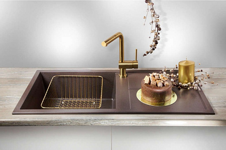 Кухонная мойка Omoikiri Sumi 100-BL 100х50 черный