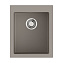 Кухонная мойка Omoikiri Bosen 41A-GR 41x50x19 leningrad grey