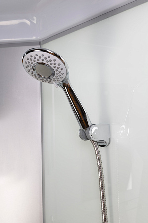 Душевая кабина Niagara Classic NG-43085-14QP 100x80x215 стекло матовое/профиль серебро