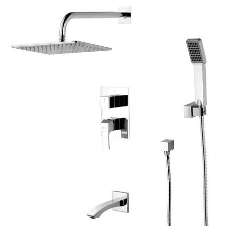 Душевой комплект Lemark Unit LM4522C для ванны с душем