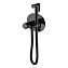 Гигиенический душ со смесителем Boheme Tech 157-B черный - фото 1