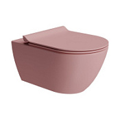 Унитаз подвесной GSI Pura 881524 Blush Matte Унитаз подвесной GSI Pura 881524 Blush Matte