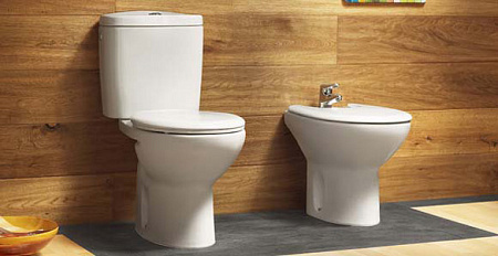 Унитаз-компакт Roca Victoria 34239U000 с косым выпуском