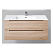 Тумба под раковину BelBagno Etna ETNA-1000-2C-SO-WO-P 100 Rovere Bianco